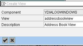 addressbook Dialog box.