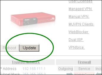 Configuration and Management Basics Updating Firebox X Edge Software One benefit of your LiveSecurity Service is ongoing software updates.