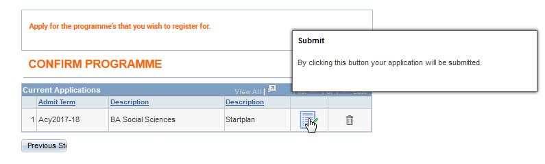 STEP 8: COMPLETING YOUR APPLICATION You can now complete your application! 1.