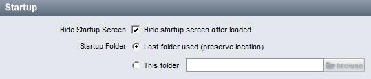 396 21. Configuring ProShow: Preferences The Favorites & Recently Opened pane lets you determine if ProShow will automatically add entries to your Favorites list in the Main Workspace.