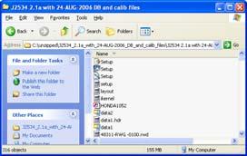 Locate Setup file, as shown, and