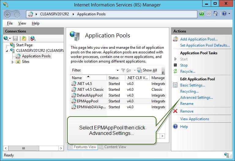To optimize the use of resources, IIS does not keep all sites on an instance running at all times.