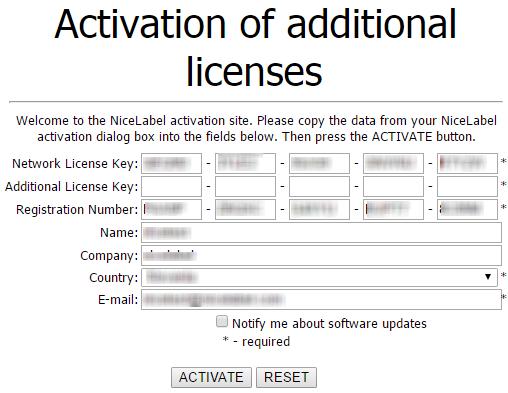 9.1.4 Activating Without Access To The Internet If there is no Internet connection available to activate the license online, open the Activation Web page on another computer with Internet access.