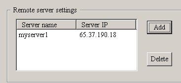 Enter the External IP address into the Server IP box. 6.