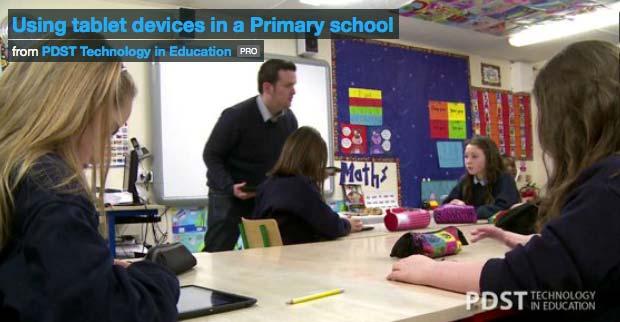 Using Tablet devices in a Primary School School Principal Enda McGorman and teacher Declan Lally outline how tablet devices are being used to develop active