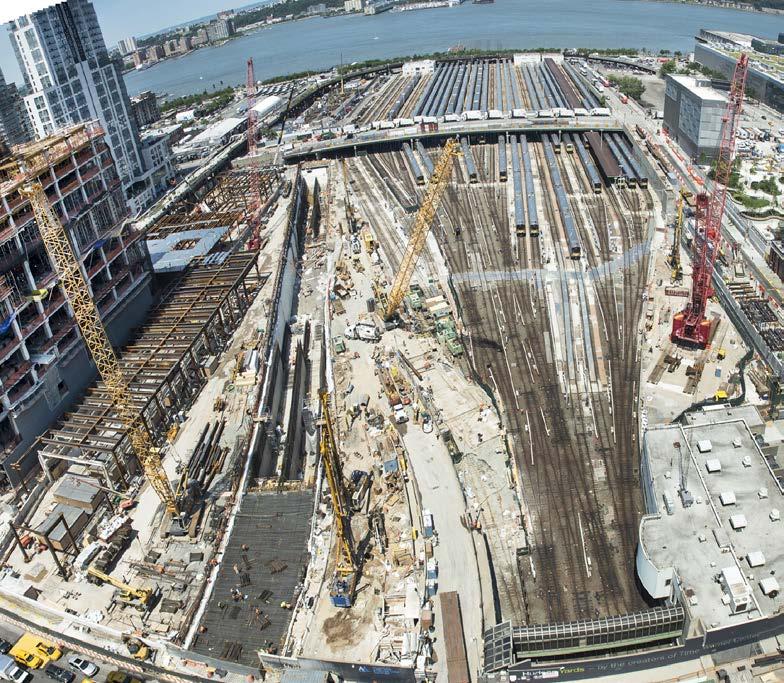 HUDSON YARDS CONCRETE CASING - UNDERWAY» Preserve Right-of-Way for Hudson Tunnel Project in Manhattan.» Environmental process complete.» Phases I and II complete.