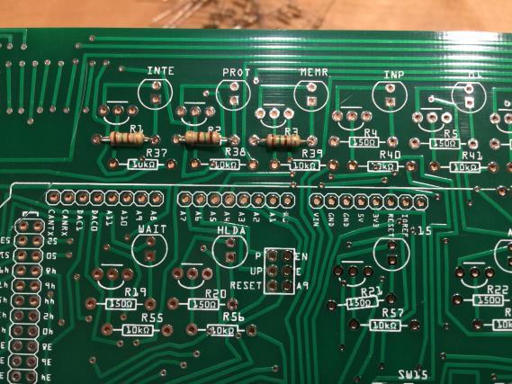 PARTS LIST 1 x PC Board 36 x 5mm Red LED 36 x 12mm LED Standoff 36 x NPN Transistor 36 x 150Ω Resistor 36 x 10kΩ Resistor 17 x Mini Toggle on-off 8 x Mini Toggle (on)-off-(on) 1 x 470Ω Resistor 1 x