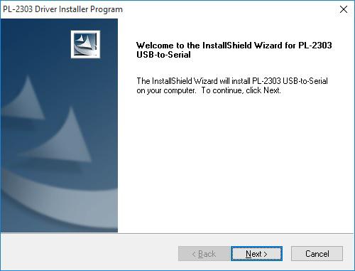 Driver Installation (For Windows 10) Before installing the driver, make sure that the SCU-19 PC Connection Cable is disconnected from the computer. Installation 1.