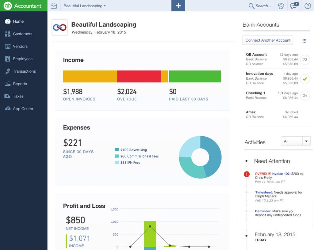 WORKING WITH CLIENTS Work in client books Let s start with some QuickBooks Online Accountant navigation tools: Return to QuickBooks Online Accountant home.