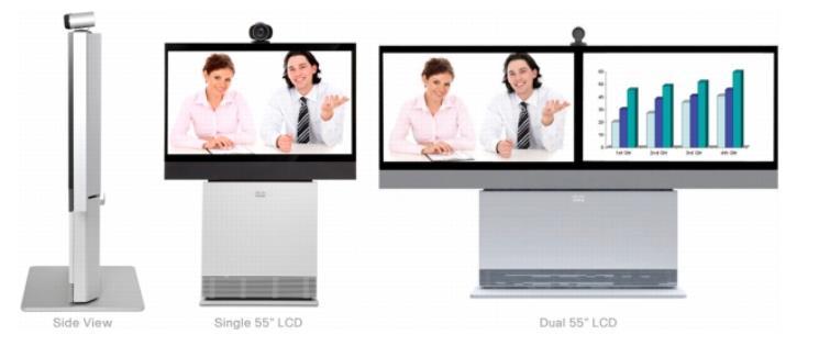 55-inch single or dual screen system 65-inch single or dual system H.