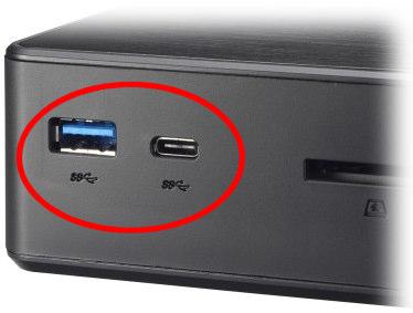 USB 3.0 type A and type C The Shuttle XPC nano System NC2000XA has four USB ports, two of which are USB 3.