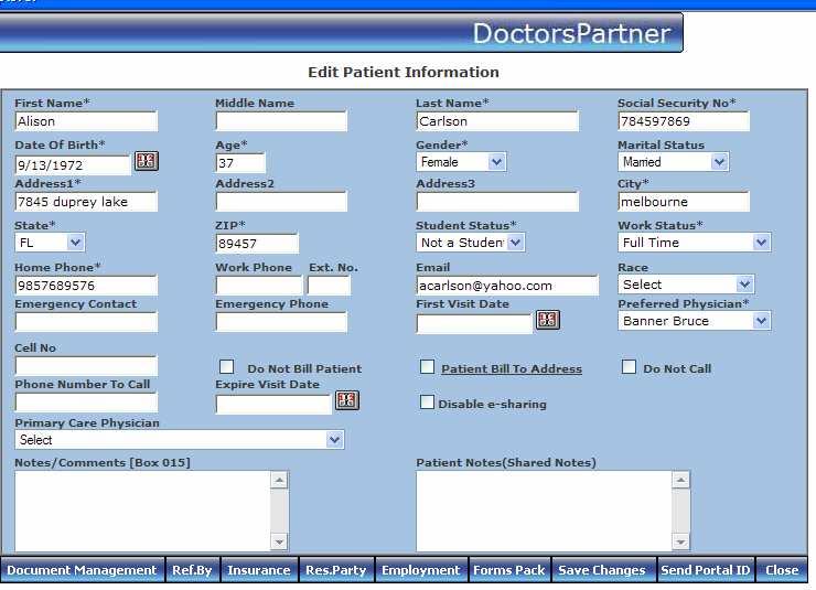 Other ways to enter and send patient portal Login Information: If you have a new/existing patient or if a patient has forgotten their username and password you can enter in the