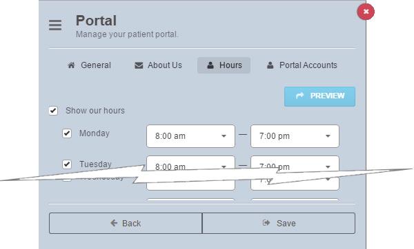 Configuring Patient Portal Settings Chapter 2.