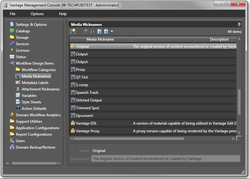 Supporting Workflow Design and Operation Managing Workflow Design Items 179 file nickname. Selecting nicknames is as easy as selecting them from a dropdown list or entering a new nickname.