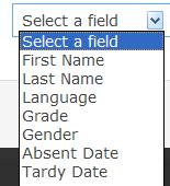Other Available Options When you have chosen all of your desired fields, click the blue Add Recipients button.