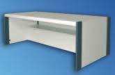 DACOBAS dacobas Computer Platform For control desks KON20045 - Full length computer shelf for control desks - Full-length front cover removable - Clear height: 270 mm Load rating - 750 N (static
