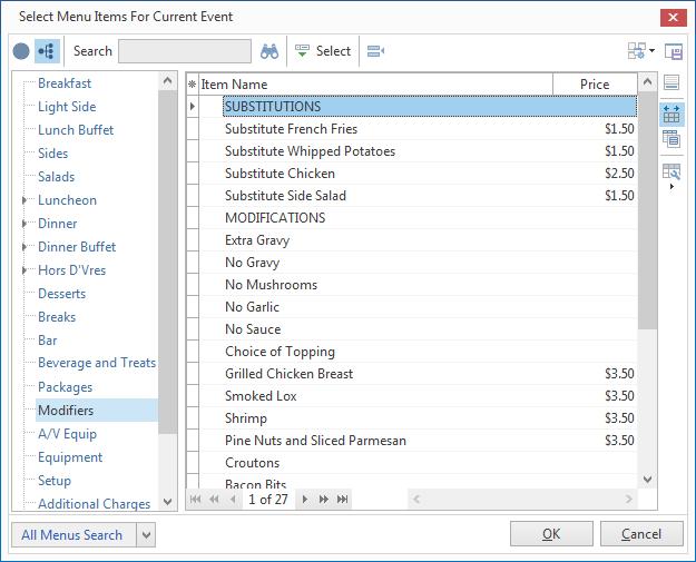 Unit 3: Using the Menu Manager Tabs Note: "Modifiers" are simply menu items attached to another item, and thus must exist somewhere in your default menus.