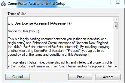 15. Please read the entire End User License Agreement (EULA) and if you agree to all terms click Accept 16.