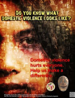 violence. Therefore, we have developed a Citywide Domestic Violence Prevention and Outreach Initiative.