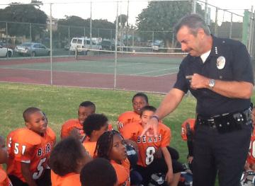 The LAPD has expanded its capacity to build bridges with the community through youth programs, through the City s Gang Reduction