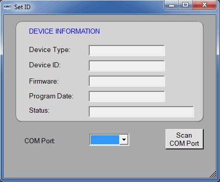 To program an ionizer, select Setup > Ionizers from the Main Menu.