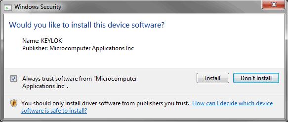 The Device Driver Installation Wizard will open. Click the Next button.