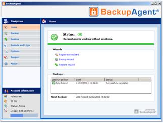 BackupAgent product for Service Providers Online backup software platform Online Backup Client Backup Server Designed for Service Providers Branded (private label) software Name, contact details and