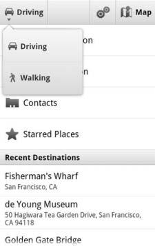 Feature Walking navigation Description Get voice-guided navigation for
