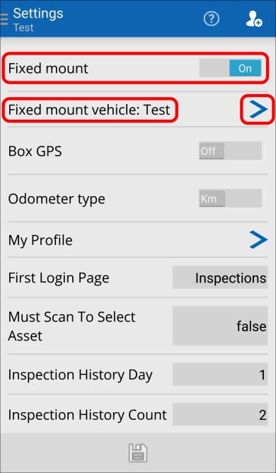 Fixed mount The fixed mount option is intended for drivers that use the same vehicle every day, or for devices that are fixed to the vehicle.