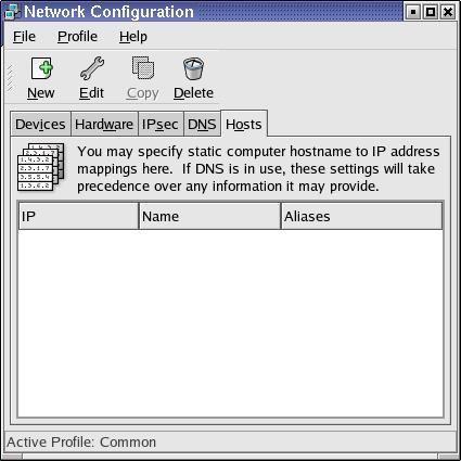 Managing /etc/hosts with SCN The Hosts tab is an interface to