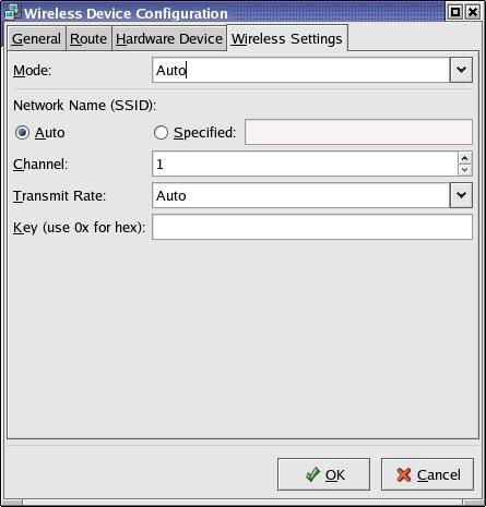 Wireless with SCN An extra tab appears when editing a wireless