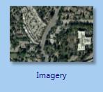 displayed against a background map of orthoimagery, and lets zoom in a bit to see more detail.