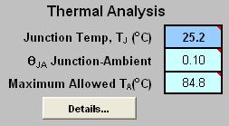 3 22 Chapter 3: Using Cyclone III PowerPlay Early Power Estimator Power Analysis If you want the PowerPlay Early Power Estimator thermal model to take the JABOTTOM thermal resistance into