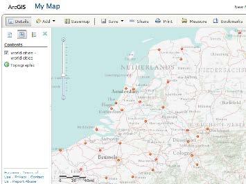 points for map viewer platforms - Web AppBuilder - ArcGIS.