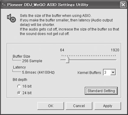 Before you start Installing the software About the driver software (Windows) This driver software is an exclusive ASIO driver for outputting audio signals from the computer.