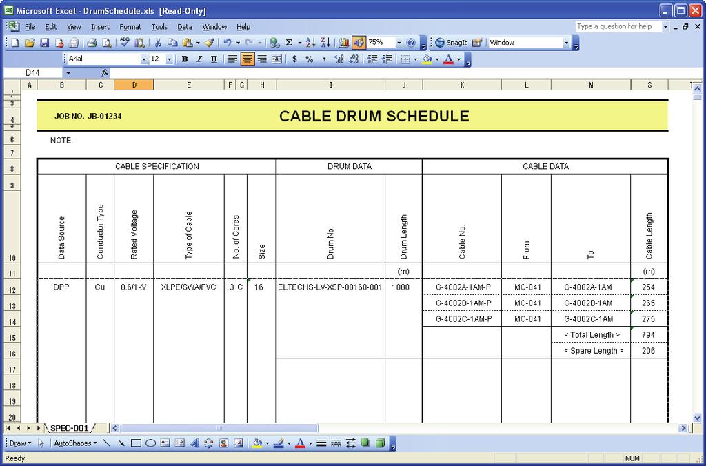 e. On the Drum Schedule Edit dialog window, click Close button to exit this