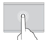 Depending on the model, the trackpad on your computer might look different from the illustrations in this topic.