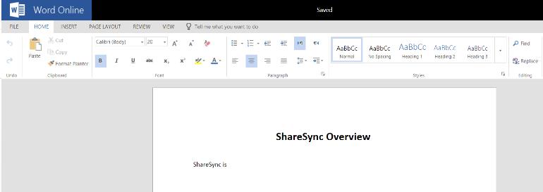 Microsoft Office Online apps provide a similar feature set and user experience to the desktop versions of