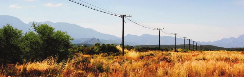 The New Frontier: Growth Projected in Rural Areas To expand the reach of mobile telecom services in rural African communities, local base stations must be connected to fixed wireline or fiber cables,