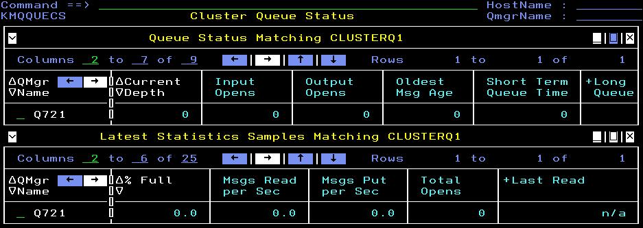 MQ Clusters continued Use Q option for queues associated with the