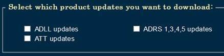 Click the areas you want to update to select them. Repeat this for each product you are updating.