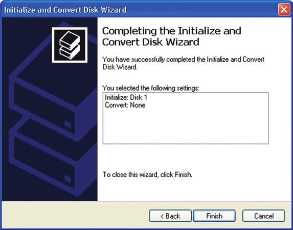 Then, right click next to the disk number of the drive that you have just connected and click Initialize
