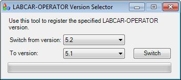 ETAS Installation 3.2.2 Selecting Program Versions To complete the installation, you should now specify which versions of the software employed in the LABCAR-OPERATOR environment should be used.