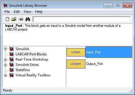 Tutorial ETAS In Simulink select View Library Browser.