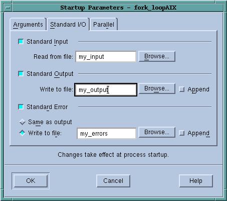 Process Menu Commands you can add new variables, change the value of existing variables, or delete an existing variable. An environment variable is specified as name=value.