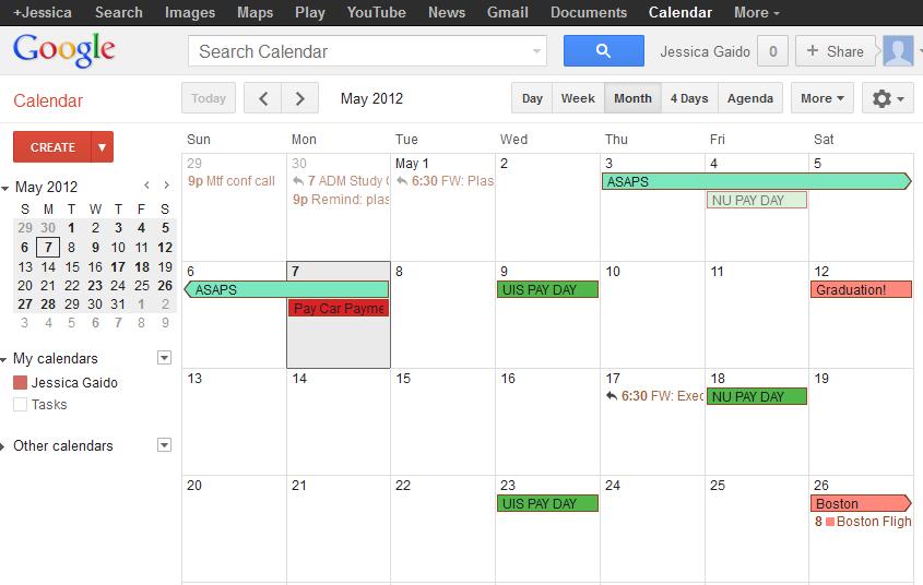 edu/google 2. Select Continue. Log in with your NetID and password. 3. Select Calendar.