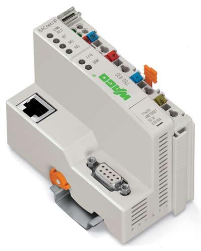 The BACnet Building Automation Controller High Performance and Flexibility for All Applications The WAGO BACnet controller combines the advantages of the proven, modular WAGO-I/O-SYSTEM with the DIN