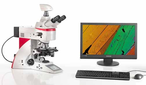 Polarization Microscope Simply Precise 9 Camera and Software Modules Simply Precise To seamlessly interface with the new Leica polarizing microscopes, Leica Microsystems offers a comprehensive camera