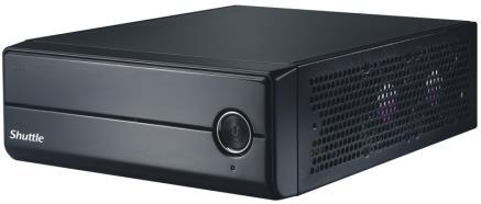 Shuttle XPC slim Barebone XH110V Product Features The 3.5-litre chassis - a clean and modern look 20 cm 24.2 cm 7.