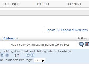 From the Listing Inventory, click the listing ID link. 3. Click Add Feedback Question. 4. Enter a question and click Save.